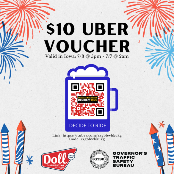 Fourth of July Uber Voucher