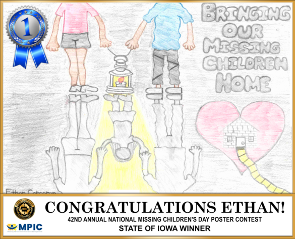 Missing Children's Poster Winner