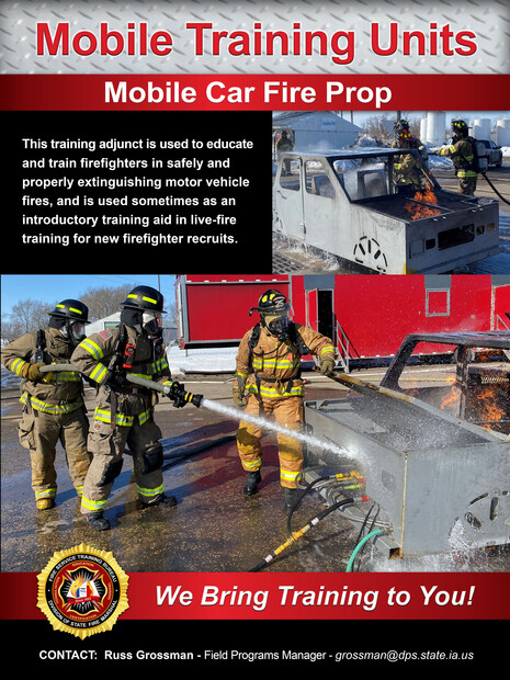 Car Fire Prop