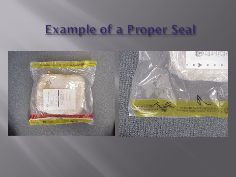 Examples of a Proper Seal